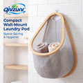 𝒒𝒊𝒗𝒛𝒖𝒏𝒓™ Wall-Hanging Mesh Laundry Hamper — product image 1