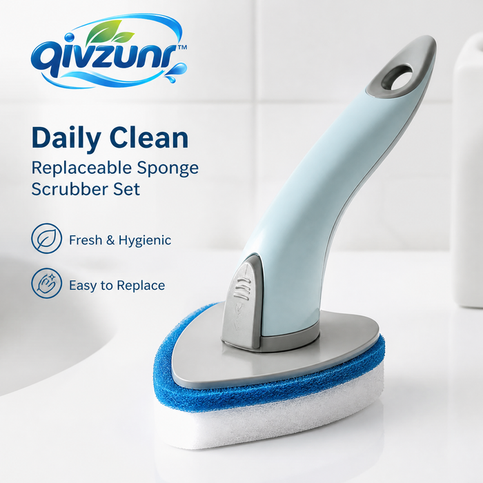 𝒒𝒊𝒗𝒛𝒖𝒏𝒓™ Replaceable Sponge Scrubber