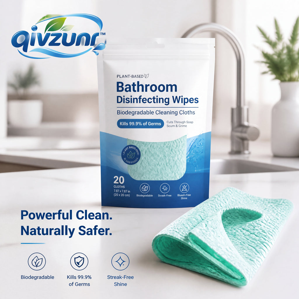 𝒒𝒊𝒗𝒛𝒖𝒏𝒓™ Bathroom Cleaning Wipes — product image 4
