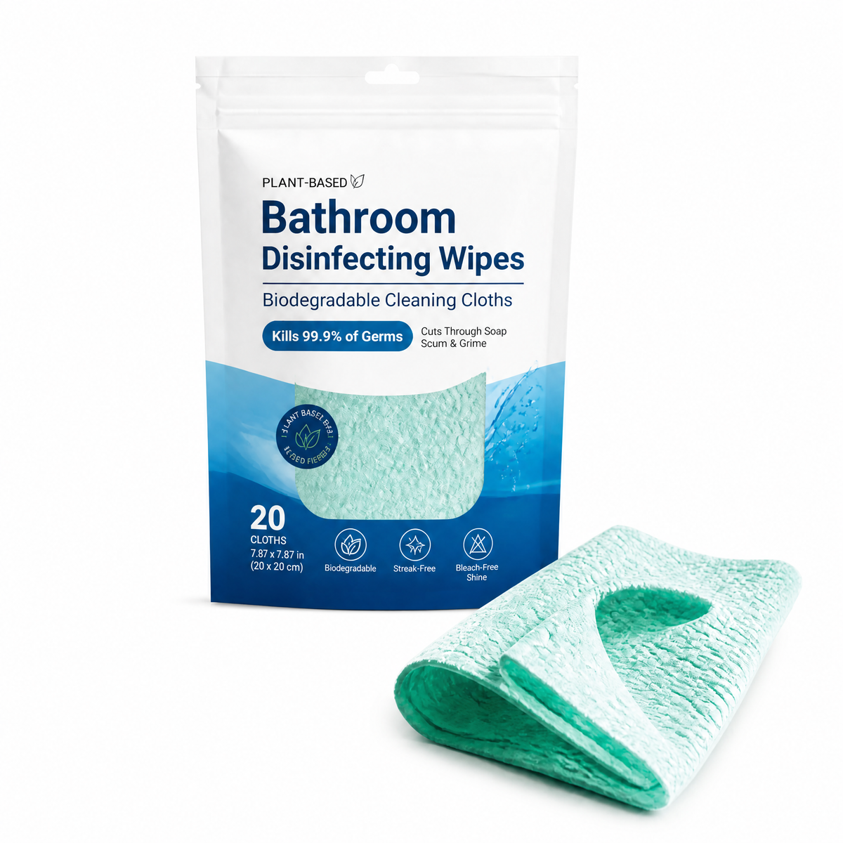 𝒒𝒊𝒗𝒛𝒖𝒏𝒓™ Bathroom Cleaning Wipes — product image 5